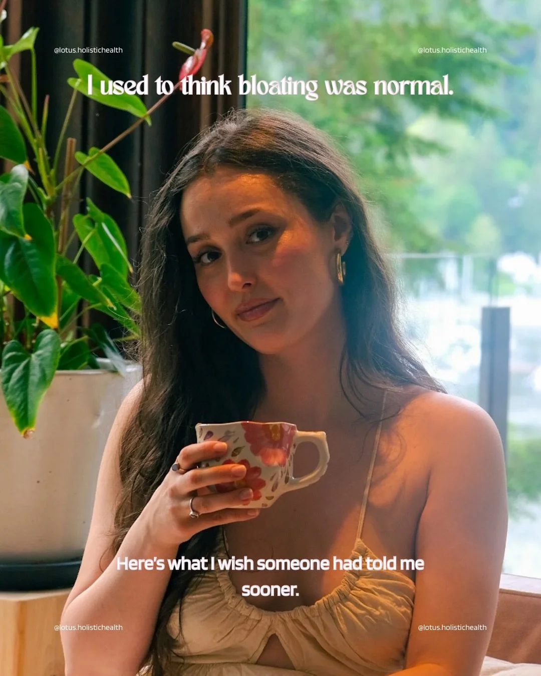 I genuinely thought feeling bloated after every meal was just how my body worked 😵&zwj;💫

I normalized:

* discomfort
* exhaustion after eating
* stomach pain
* feeling puffy constantly
* overthinking food
* feeling disconnected from my body

Becau