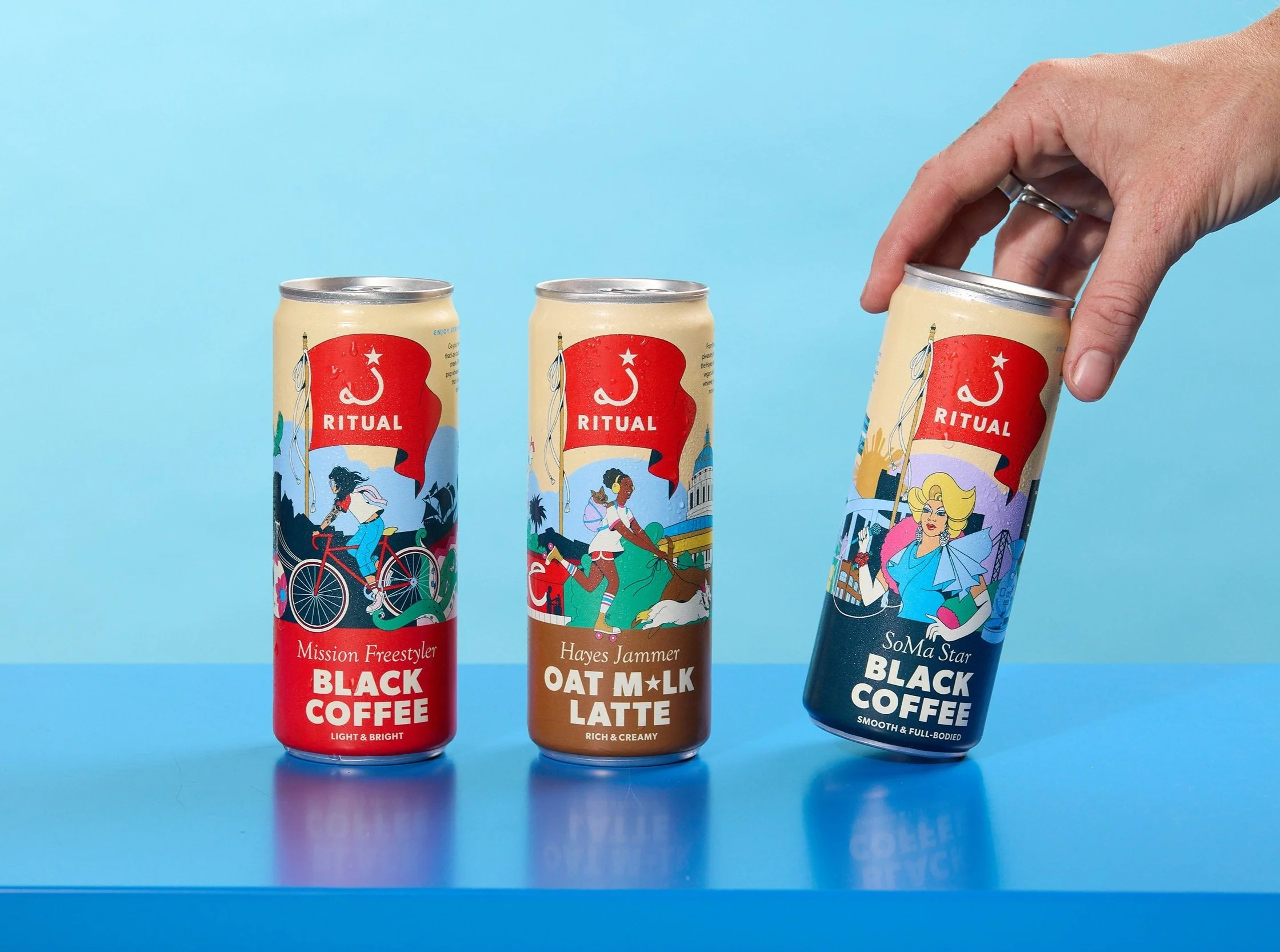 Ritual Coffee Roasters Ready-to-Drink Packaging