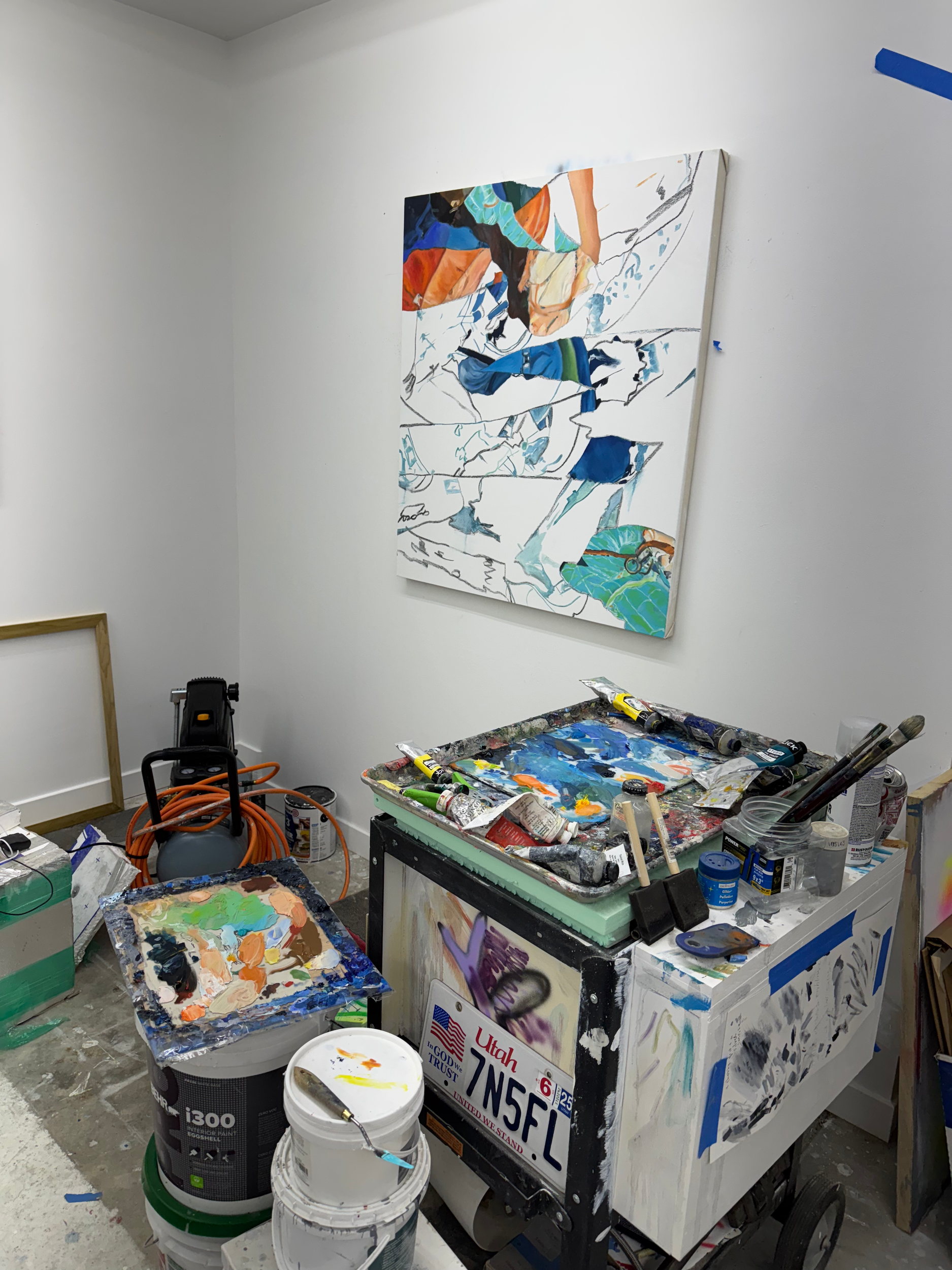 "Skinning and Skiing" Work in Progress