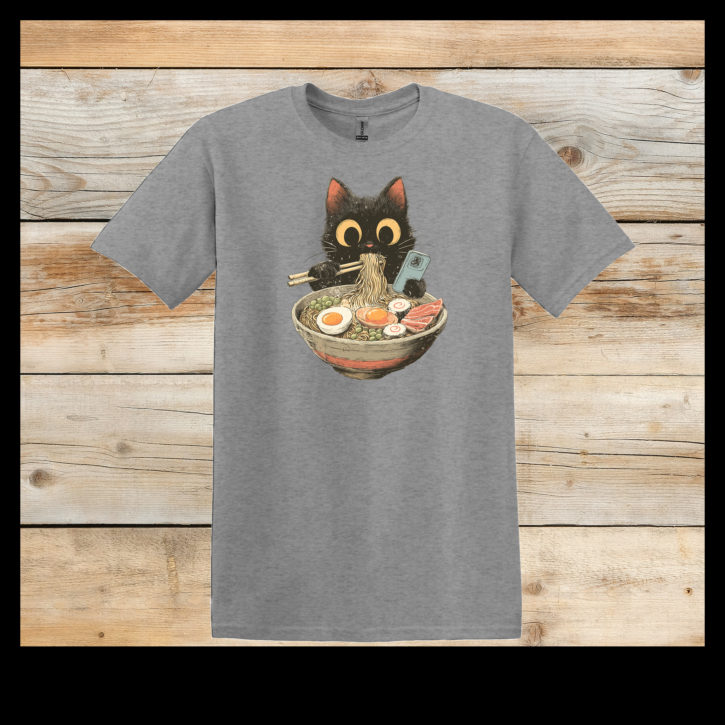 Ramen Bowl Cat