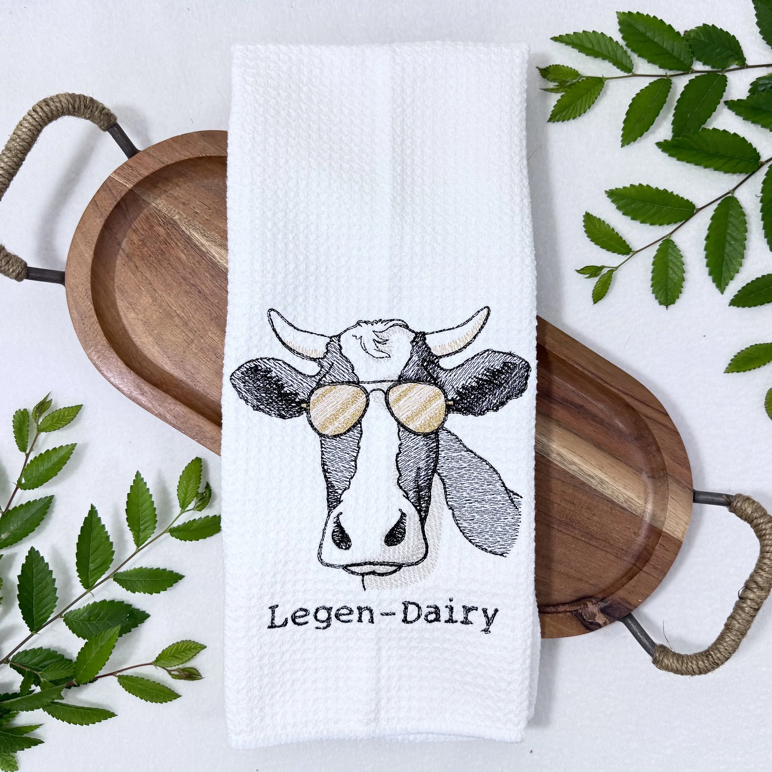 Legen-Dairy Cow embroidered microfiber tea towel.jpeg
