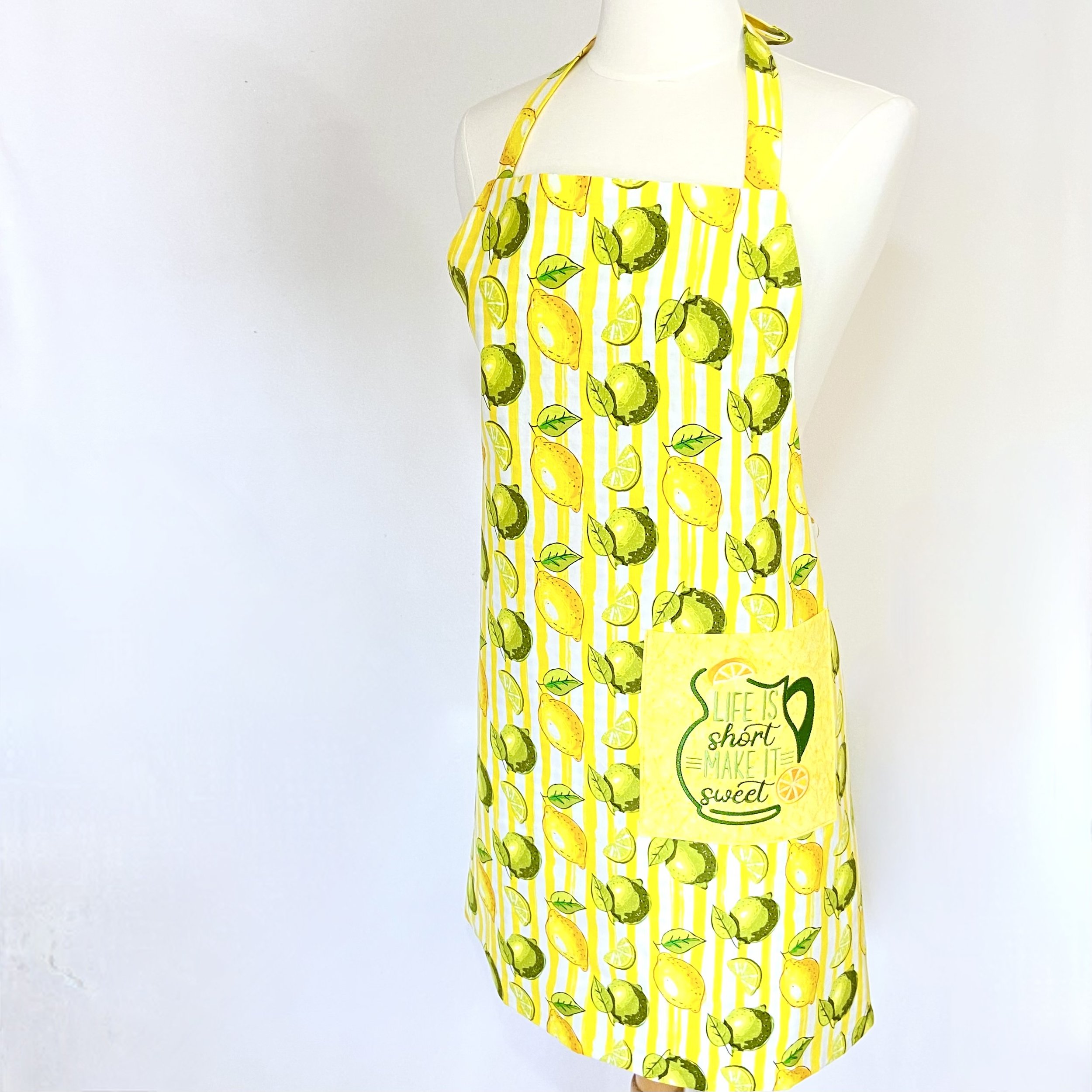 Life is Short Make it Sweet reversible apron.jpeg