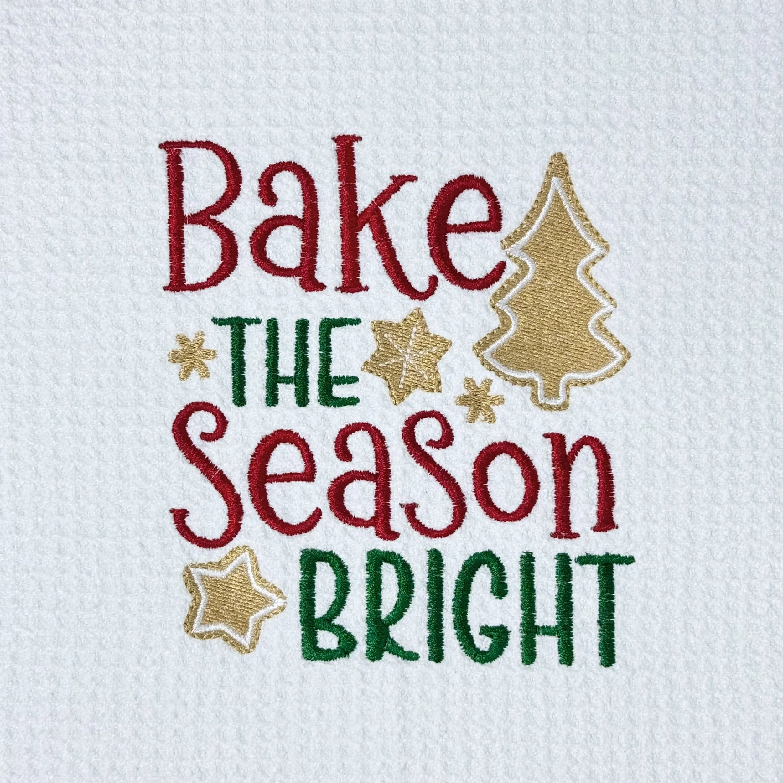Bake the Season Bright embroidered microfiber towel detail.jpeg