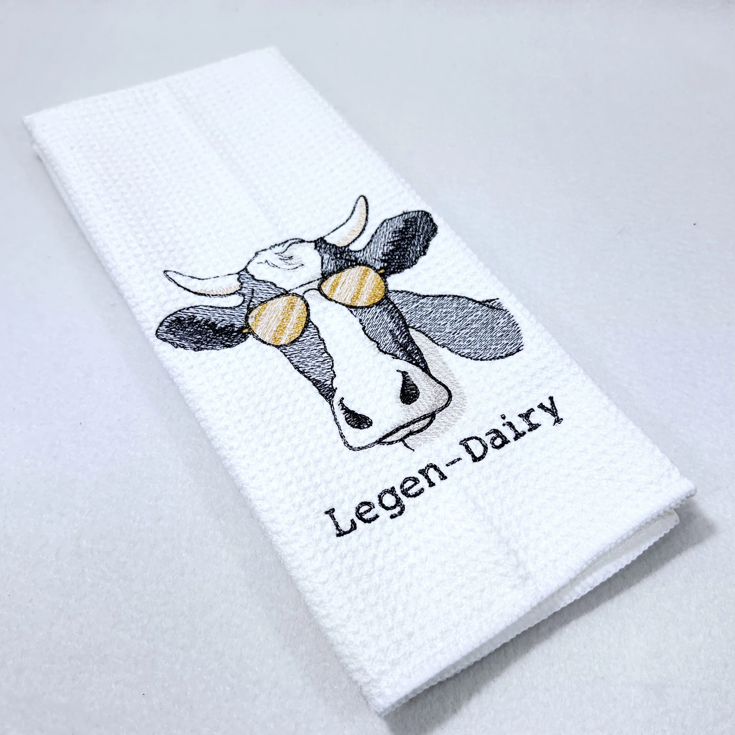 Legen-Dairy Cow embroidered microfiber towel.jpeg