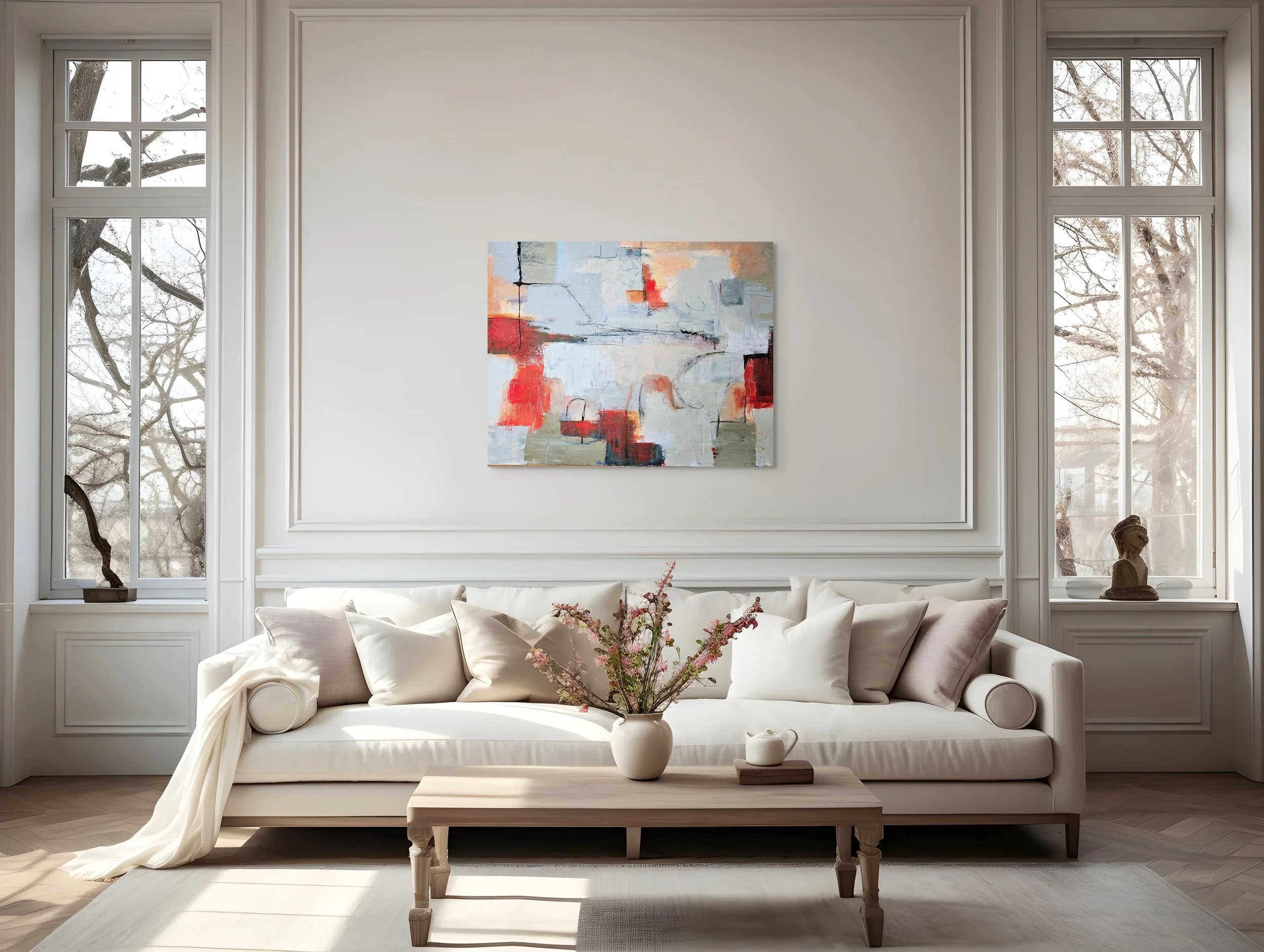 Between Cliff and Canopy (40 X 30)