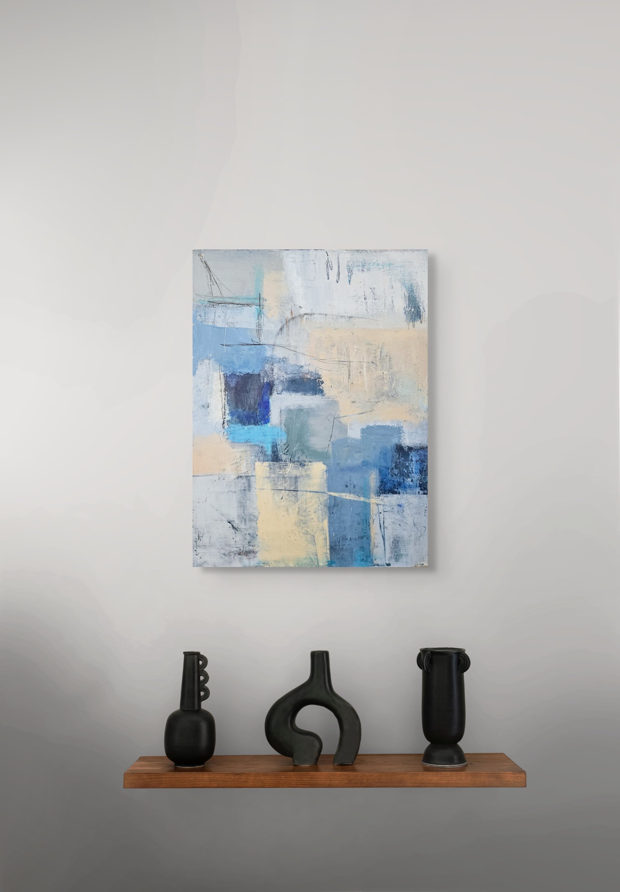 Blue Archaeology (12 X 16)