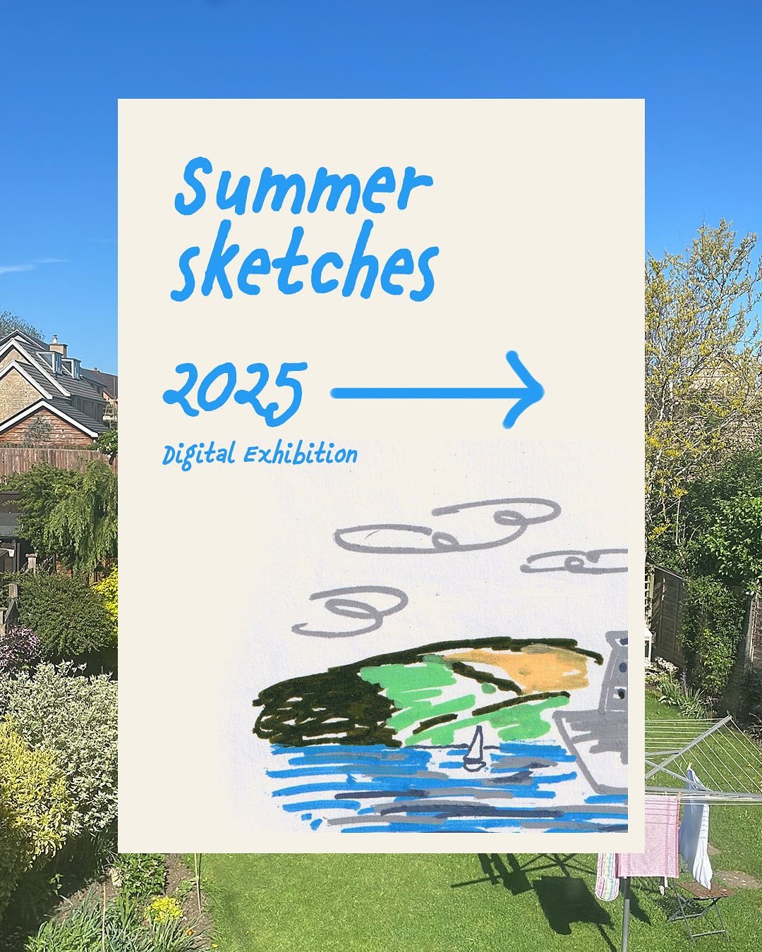 Summer Sketches 2025 
Digital Exhibition 

Drawing a close to this years summer and showcasing some of my fondest moments from the year and also sad ones. 

Let me know which one is your favourite. 

#summersketches #summerart #instragramexhibition #