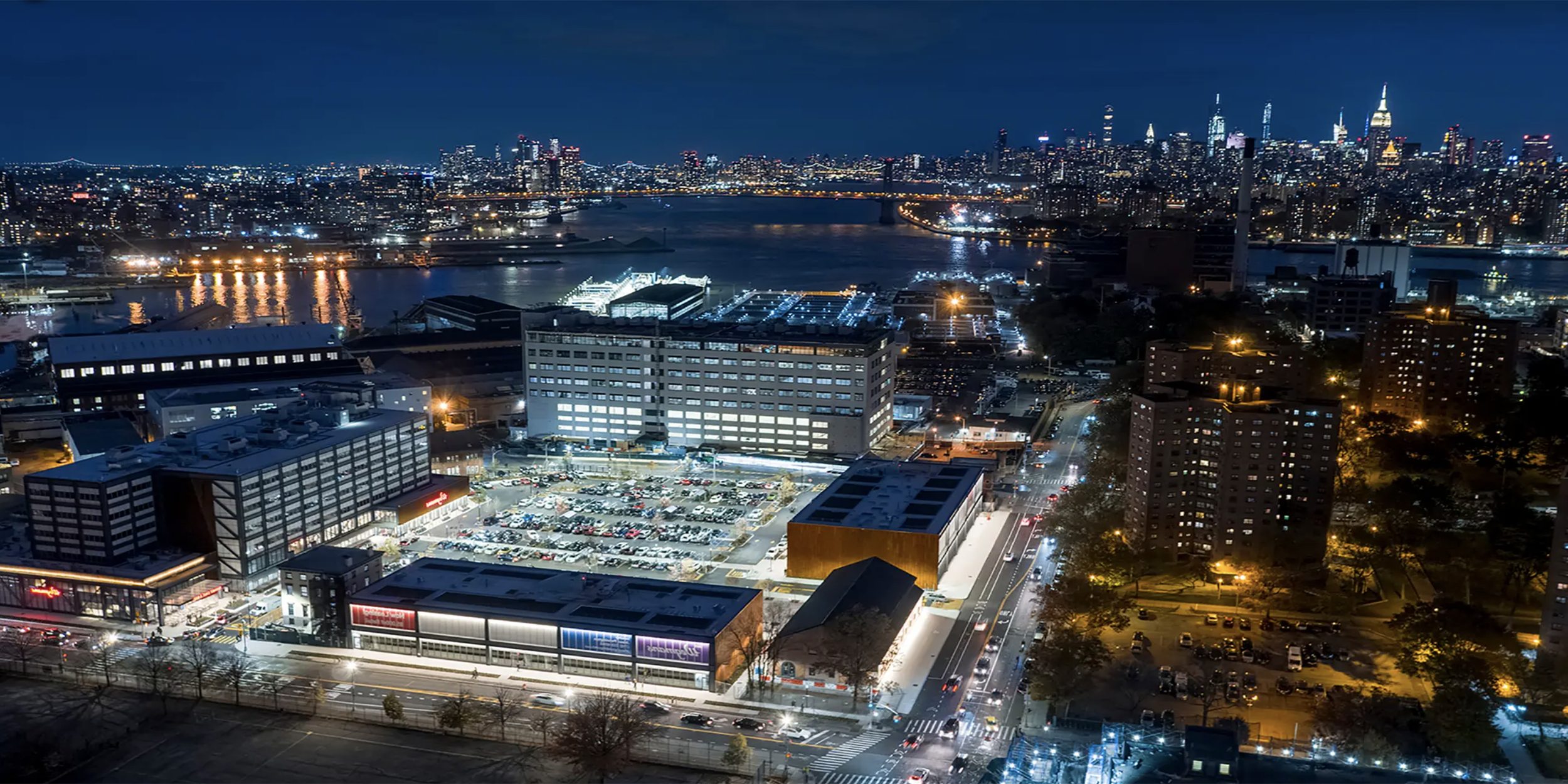 THE BROOKLYN NAVY YARD is a model of the viability and positive impact of modern, urban industrial development. It is home to over 550 businesses employing more than 11,000 people and generating over $2.5 billion per year for the city of New York.