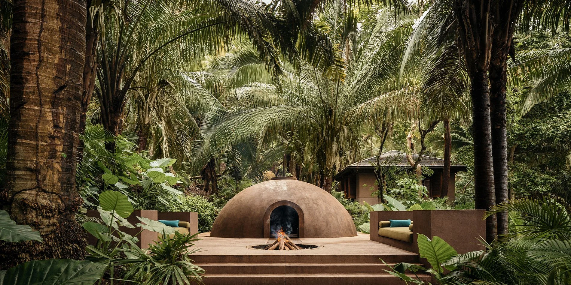  THE ONE&ONLY SPA MANDARINA  is a luxury wellness retreat located on Mexico’s Riviera Nayarit, nestled within a natural volcanic rock garden. It focuses on nature-integrated treatments inspired by Native Huichol practices.