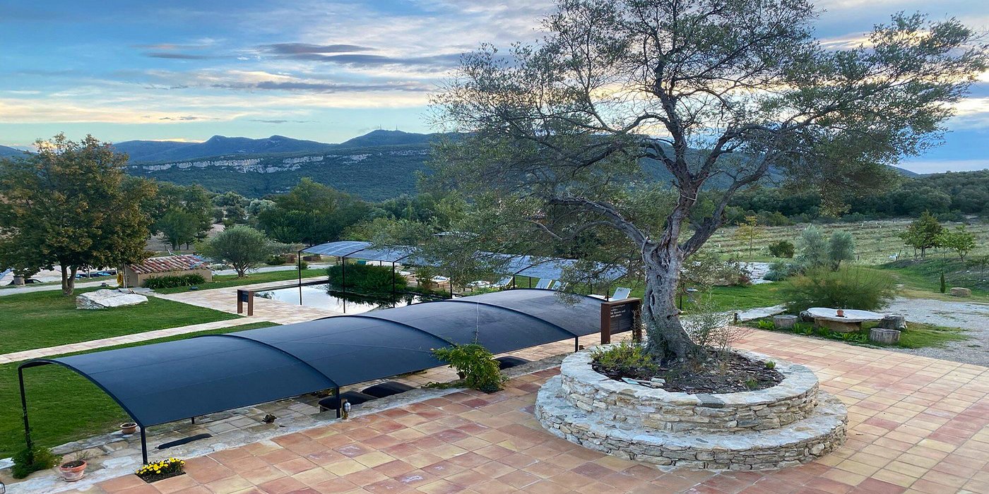  CAN BUCH  is a 100% self-sufficient eco-hotel and spa located in a restored 17th-century farmhouse in Catalonia, Spain. It runs entirely on renewable energy and harvested rainwater.