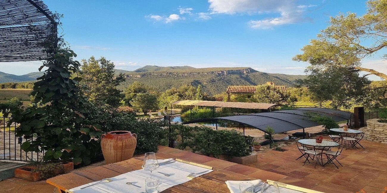  CAN BUCH  is a 100% self-sufficient eco-hotel and spa located in a restored 17th-century farmhouse in Catalonia, Spain. It runs entirely on renewable energy and harvested rainwater.
