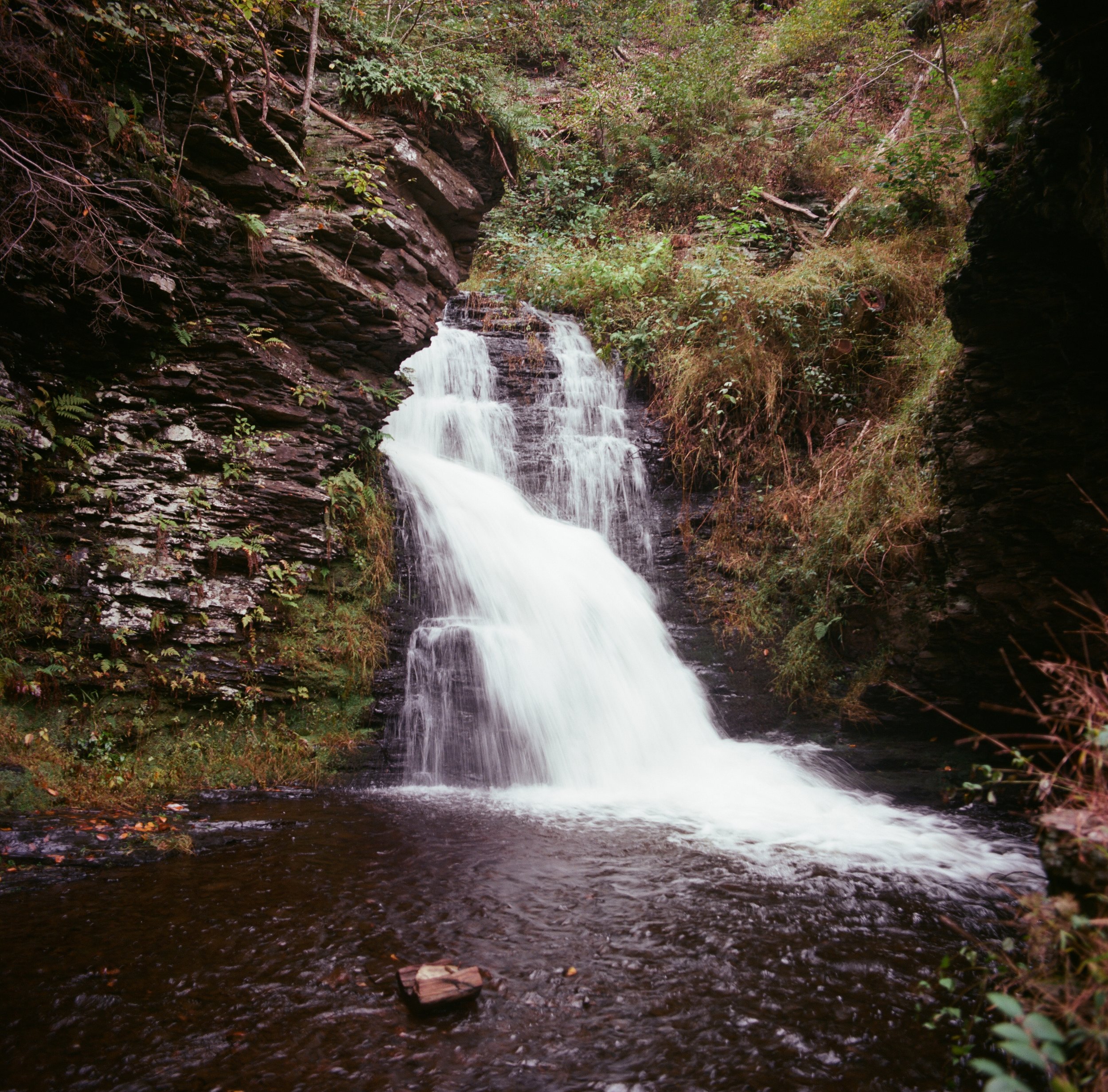 Bridal Veil Falls - 120 film Extar 100 