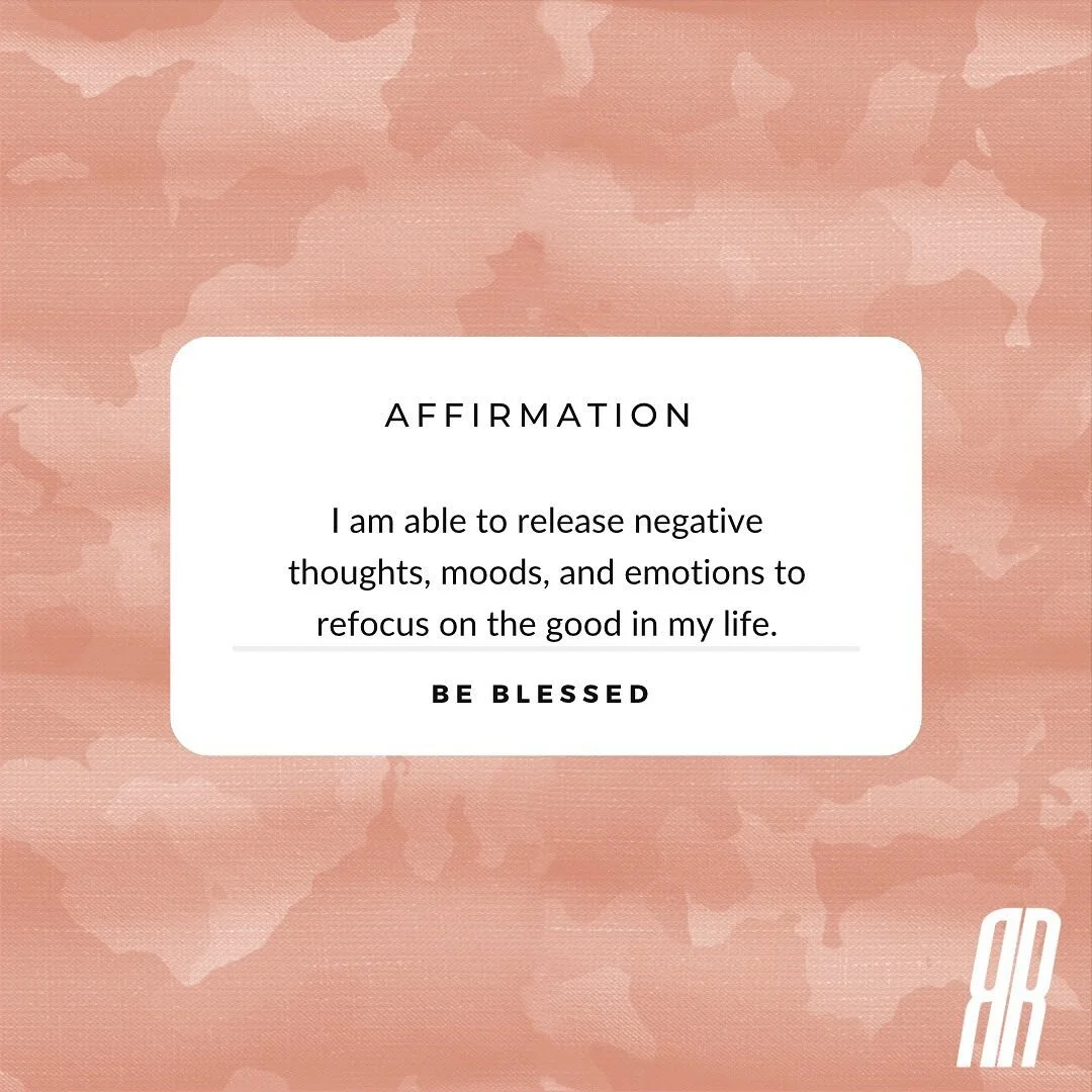 I Affirm Today &mdash;

Happy FRIYAY R2R Friends &amp; Fam! We hope you were able to start this morning refreshed and unweighted by yesterday's problems. 

If you are unable to release the negative emotions you&rsquo;re feeling allow us to pray for y