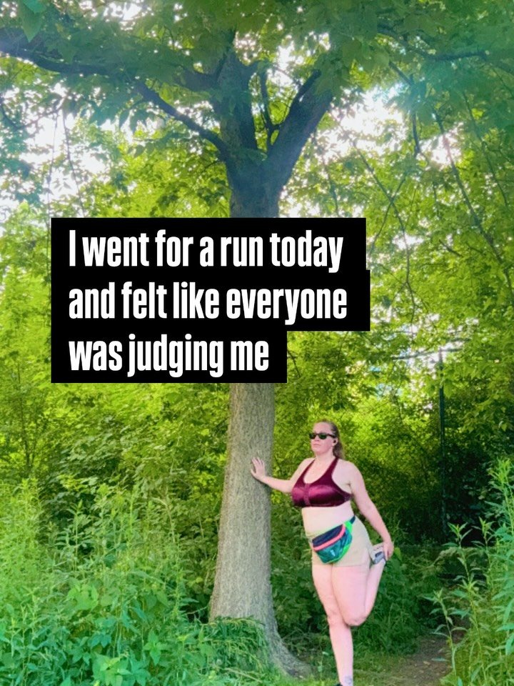 I went for a run today, but this isn&rsquo;t a post about running. 

Let&rsquo;s have a chat. 

It&rsquo;s easy to believe that happy people don&rsquo;t have problems, that confident people don&rsquo;t care what others think and that we all can drive