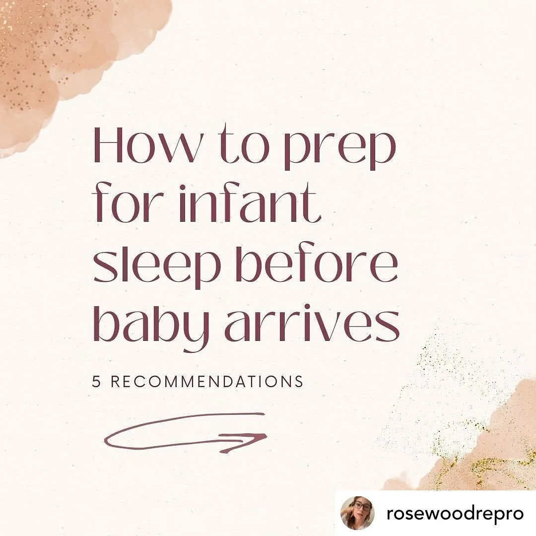 How to prep for infant sleep before birth...

#1 thing I heard from potential postpartum clients: We want to hire a doula to help us with our baby's sleep. 

This wasn't always the case. 

I've been doing this work for nearly 15 years and it's only b