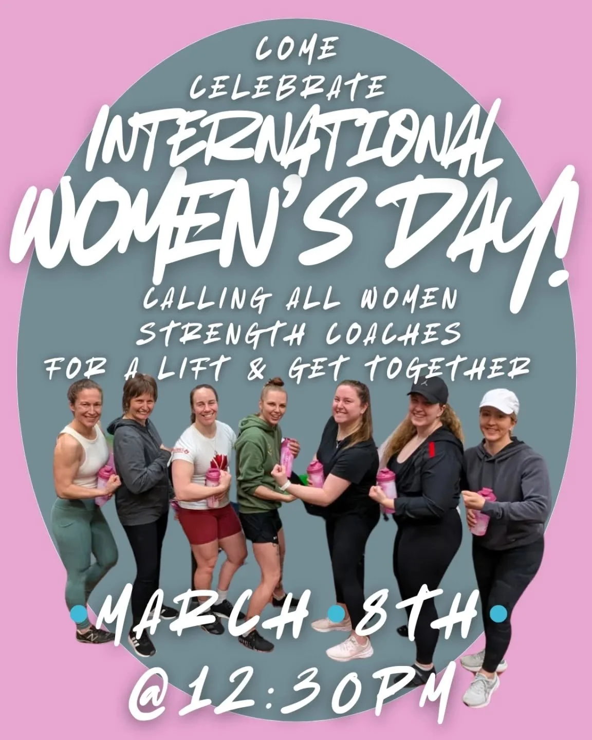 Inviting all Current &amp; Future Women Strength Coaches to a lift &amp; get together (LGBTQ2S+ safe space)! 
Registration is $25 &amp; for every attendant Power Legion will be donating again to the @winresaleshops in support of their programs for wo
