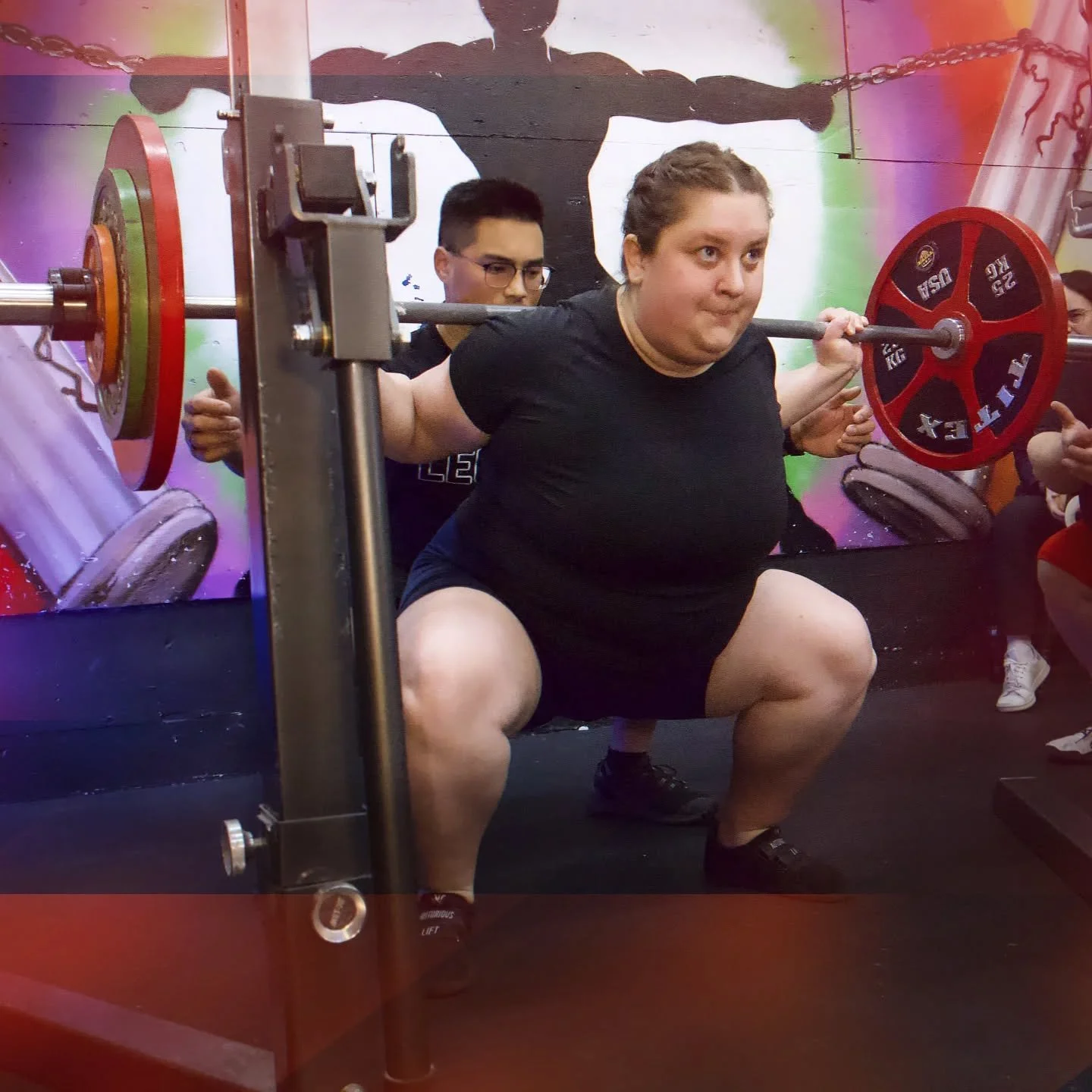 Feb. Mock Meet Part 3! More Badasses 💪💜 starting their journey to the Kraken 🐙 

#PowerliftingWomen #PowerfulWomen #Badass #PowerliftingYYJ #PowerLegion