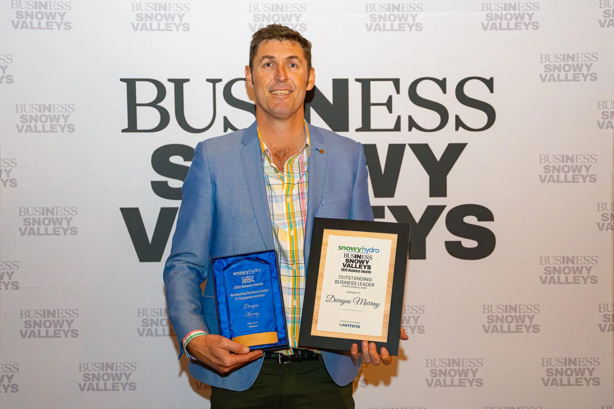 Dwayne Murray 2025 Business Awards Winners — Business SNOWY VALLEYS