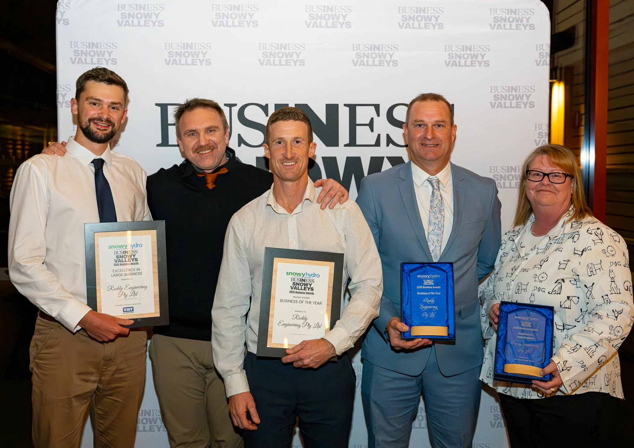 2025 Business Awards Winners — Business SNOWY VALLEYS