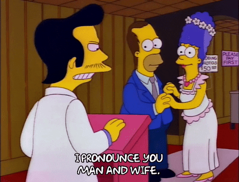 The wedding ceremony sets the tone for the party
