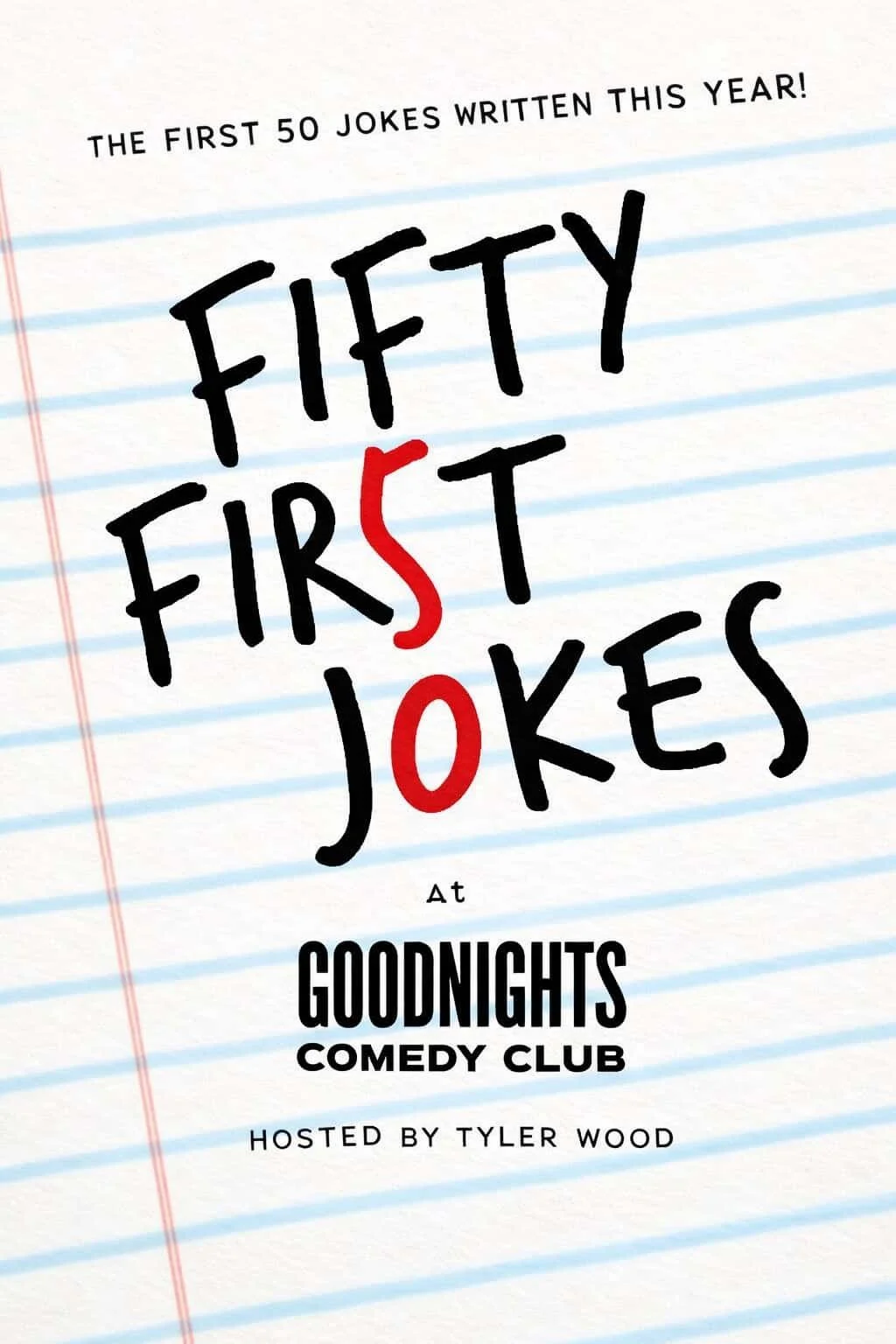 50 First Jokes at Goodnights Comedy Club