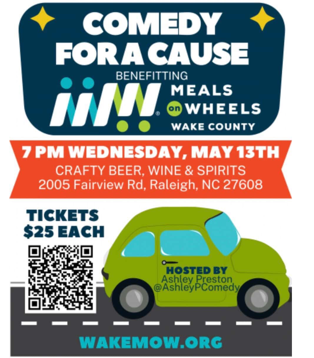 Meals On Wheels - Stand Up Comedy Fundraiser