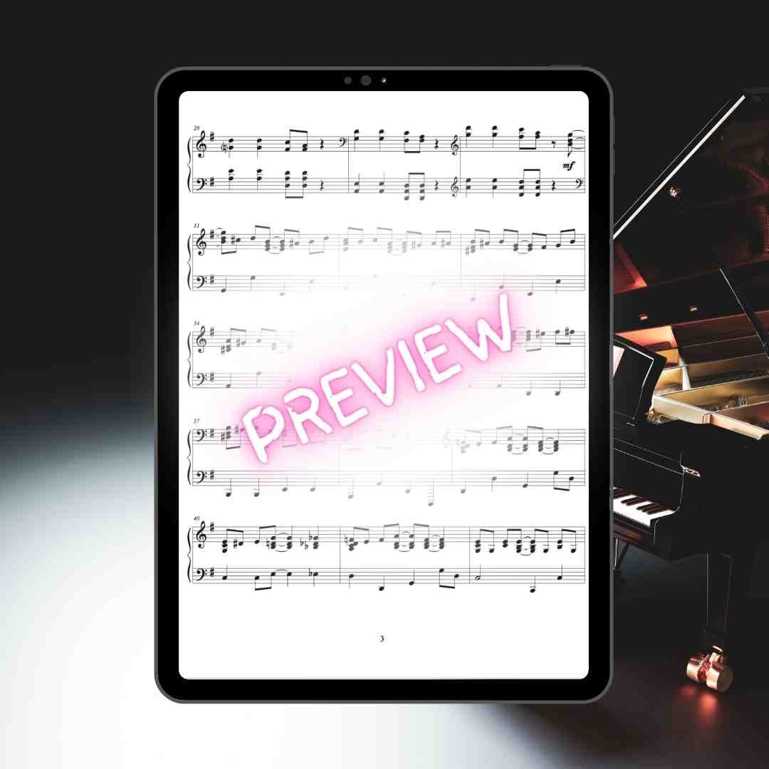 advanced piano hymn arrangement sheet music gospel church prelude offertory postlude he's got the whole world in his hands raluca bojor