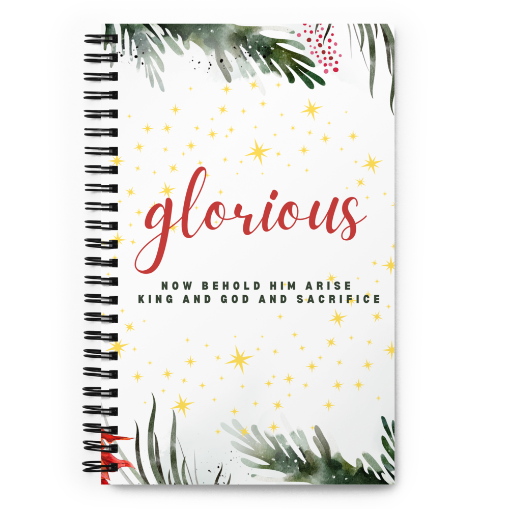 christian gift ideas for mom grandma mother-in-law aunt cousin sister daughter notebook great is thy faithfulness hymn prayer devotional God