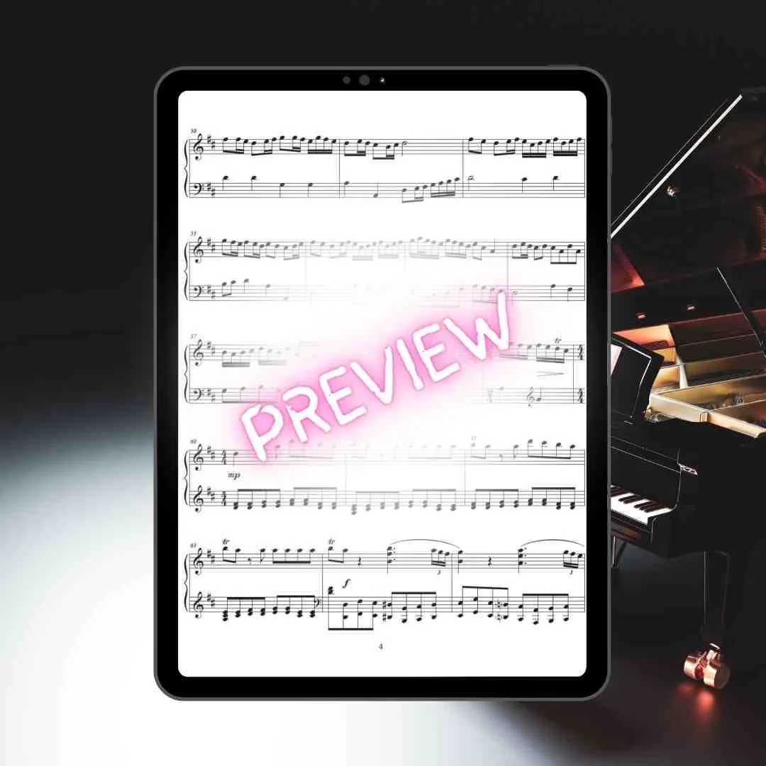 come christians join to sing madrid hymn mozart eine kleine nachtmusik classical piano medley arrangement sheet music church prelude offertory postlude raluca bojor