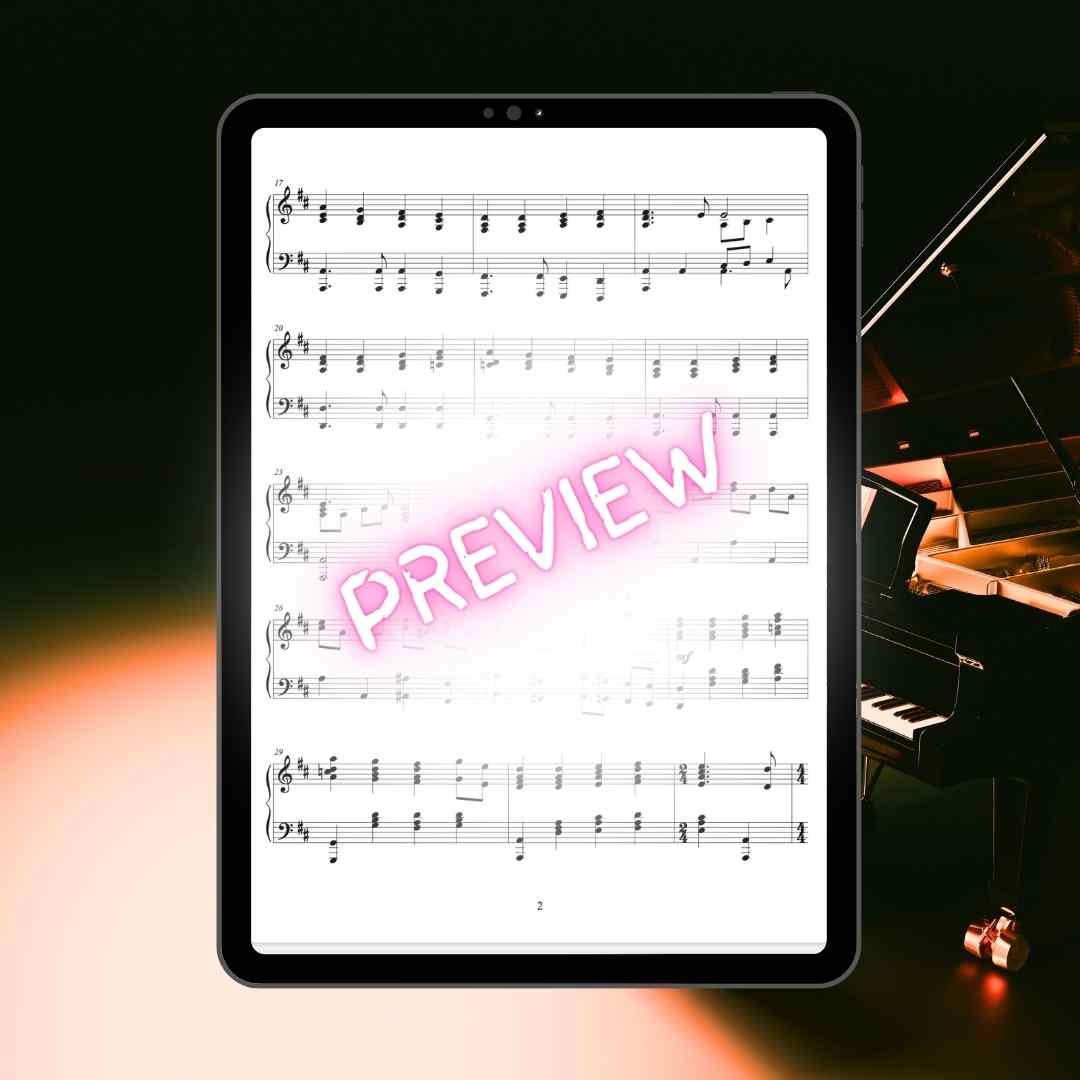 i know that my redeemer lives hymn john hatton piano medley sheet music arrangement holy week easter beethoven ode to joy symphony 9 raluca bojor church prelude offertory postlude