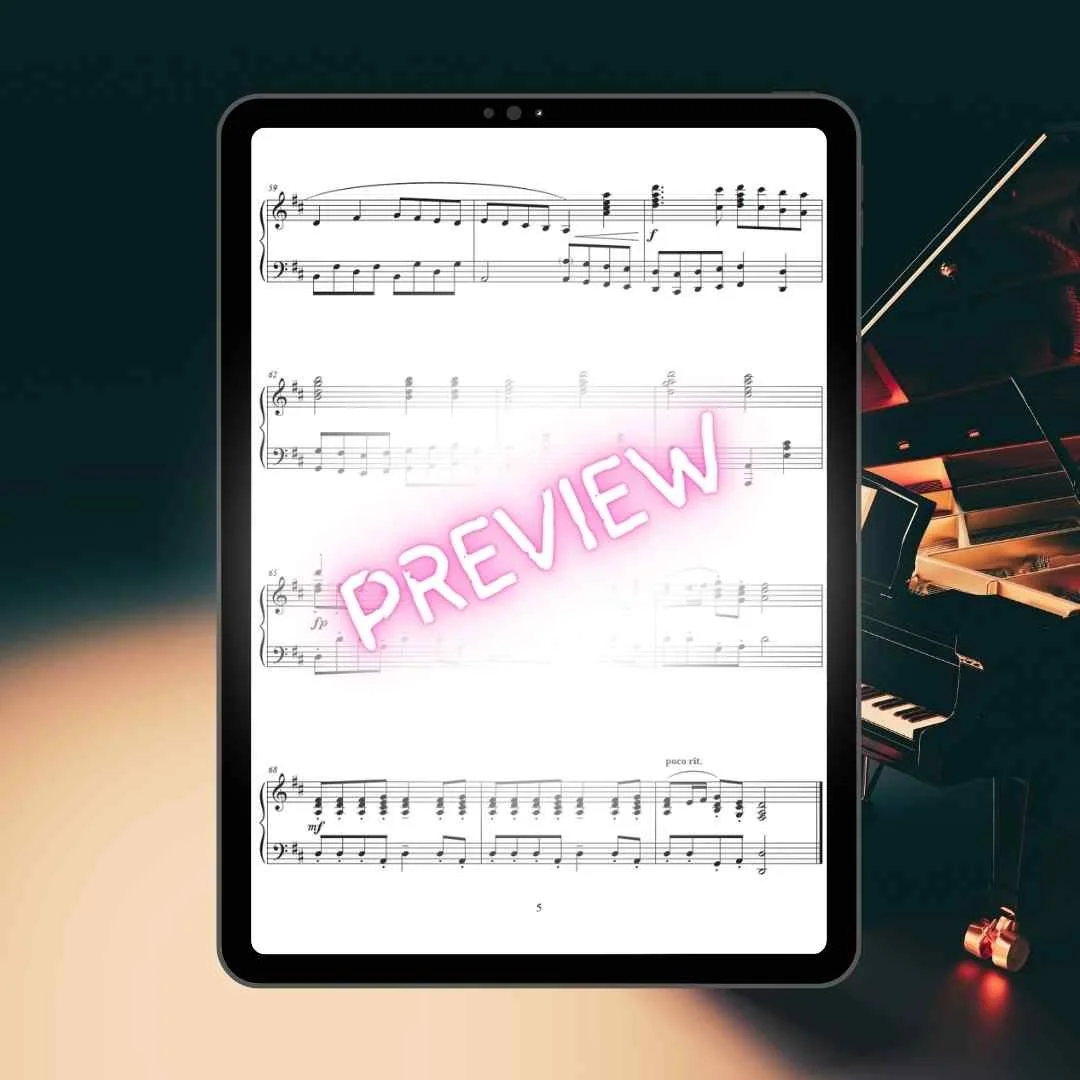 sing to the lord of harvest vivaldi autumn piano medley arrangement sheet music raluca bojor church prelude offertory postlude thanksgiving season gratitude blessings