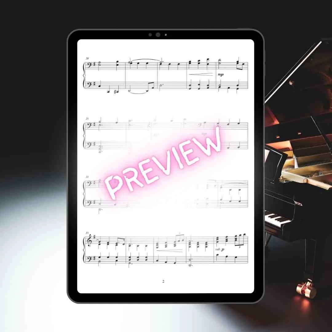 breathe on me breath of god handel largo xerxes piano medley arrangement sheet music raluca bojor church prelude offertory postlude holy spirit pentecost download pdf
