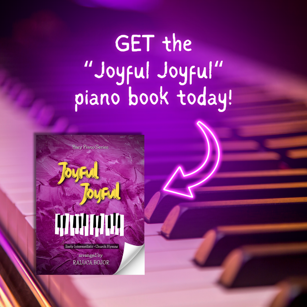 easy early intermediate piano hymn arrangements piano lessons student teacher church raluca bojor sheet music