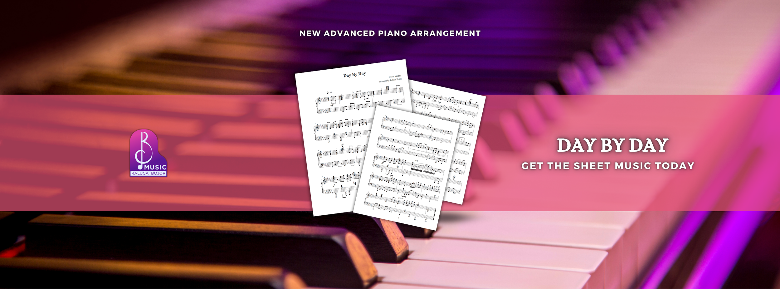 Day by Day New Advanced Piano Arrangement