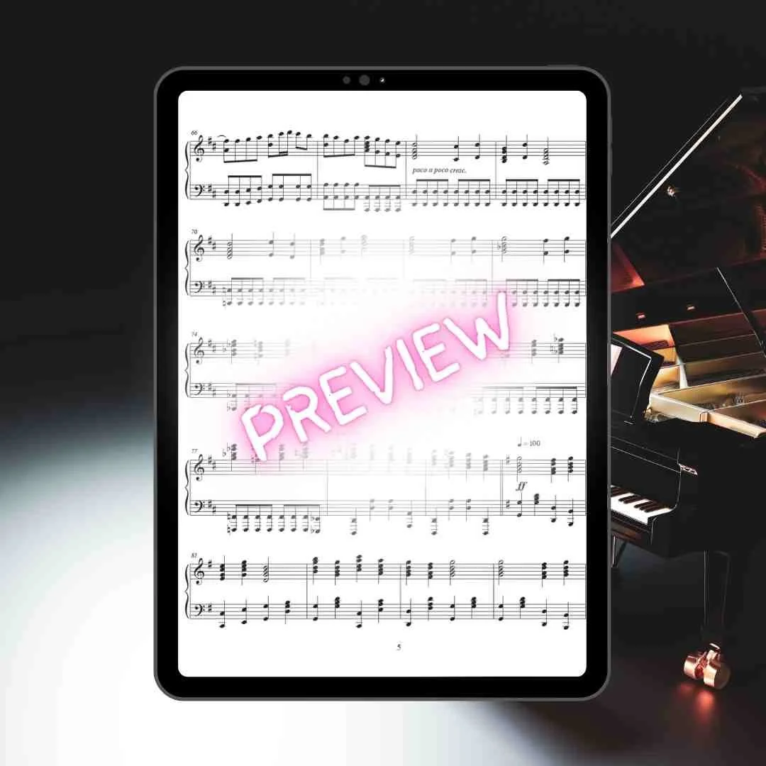 come christians join to sing madrid hymn mozart eine kleine nachtmusik classical piano medley arrangement sheet music church prelude offertory postlude raluca bojor