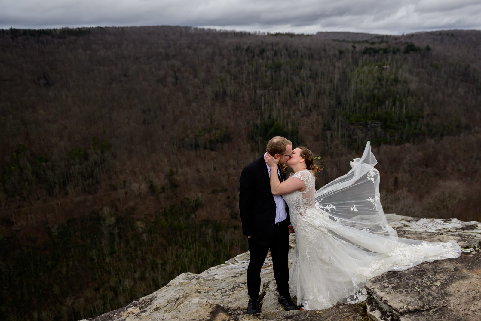 Blackwater-Falls-West-Virginia-Elopement-Sara & Eric -Pendleton-Point- Feb- 2024- Love-and-adventure-photography-4351.jpg