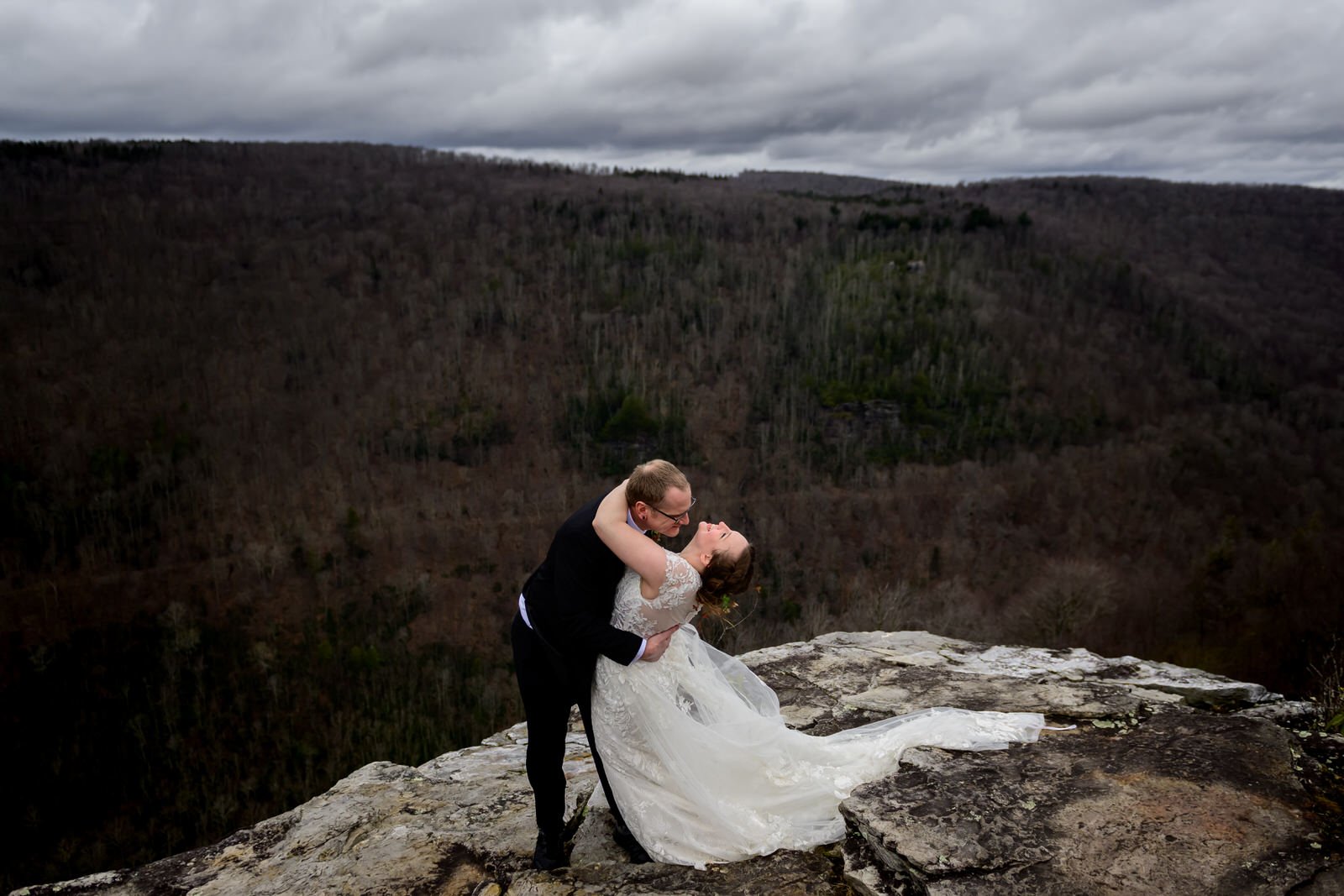 Blackwater-Falls-West-Virginia-Elopement-Sara & Eric -Pendleton-Point- Feb- 2024- Love-and-adventure-photography-4369.jpg