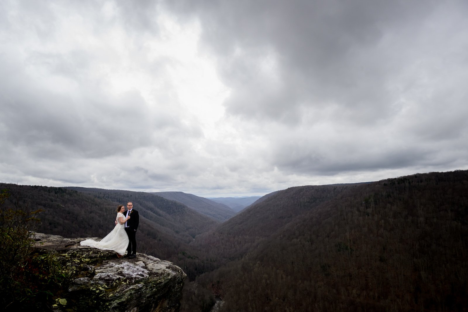 Blackwater-Falls-West-Virginia-Elopement-Sara & Eric -Pendleton-Point- Feb- 2024- Love-and-adventure-photography-4412.jpg