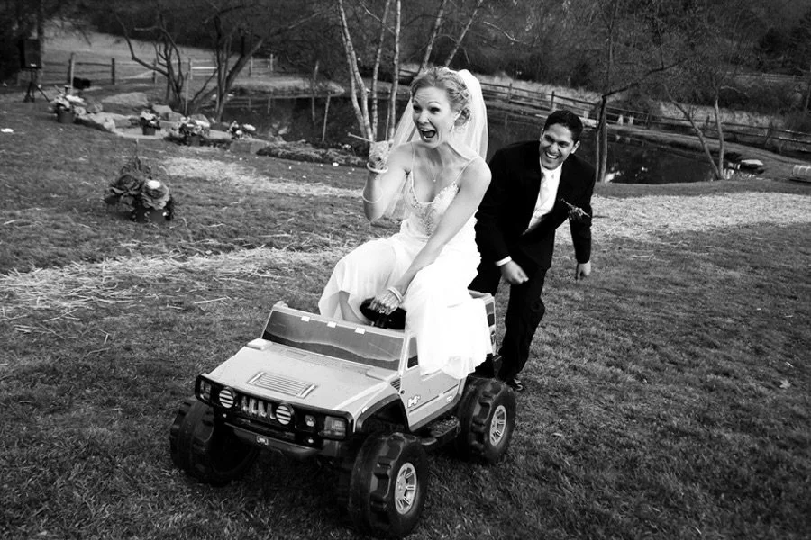 This photo is almost 20 years old. From one of the first weddings I photographed for my big sister in my sorority (Phi Mu) . This wedding was pretty epic the ring bearer drove down the aisle in a power wheel, and beer pong&hellip; which was a staple 