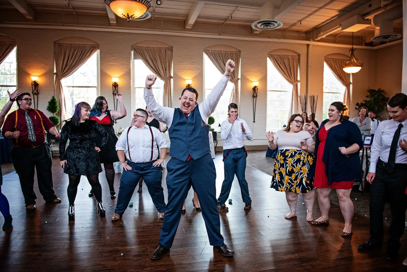 The reception is actually my favorite part of the wedding to photograph and here&rsquo;s why. 

Once we get past all the formalities the couples and their friends and family loosen up and by that last hour they allow me into their world and I can cap