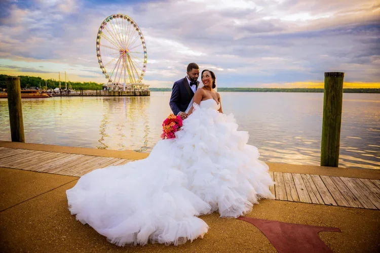 National Harbor Wedding - Washington DC Wedding Photography - Love and Adventure Photography- DC Wedding Photographer