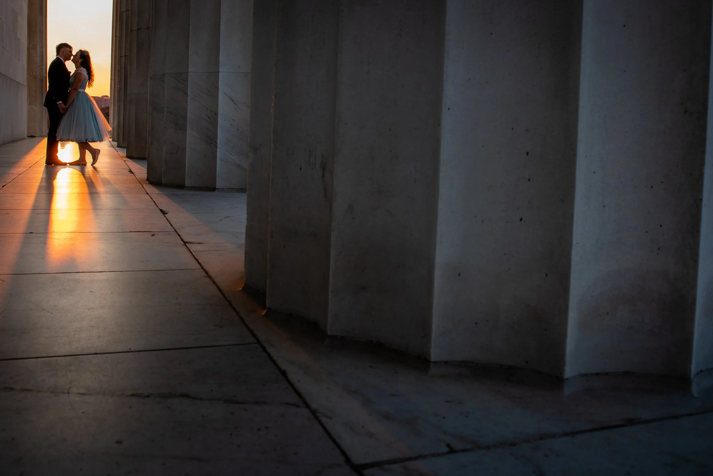 Lincoln Memorial Elopement- Washington DC Elopement Photographer- Love and Adventure Photography