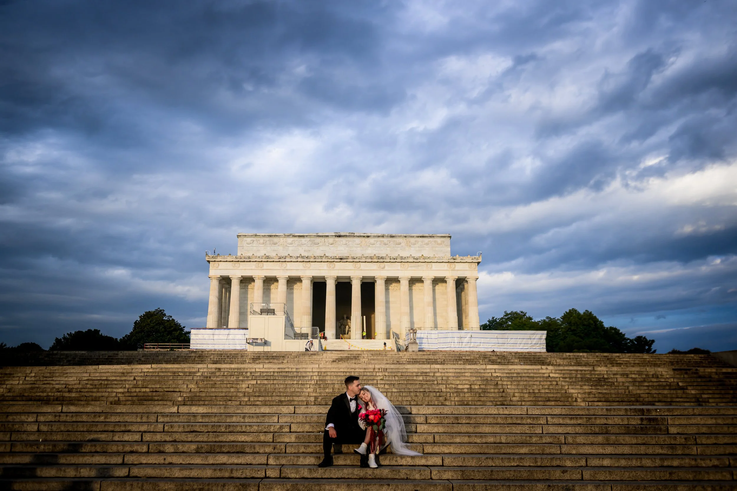 Lincoln Memorial Elopement- Washington DC Elopement Photographer- Love and Adventure Photography