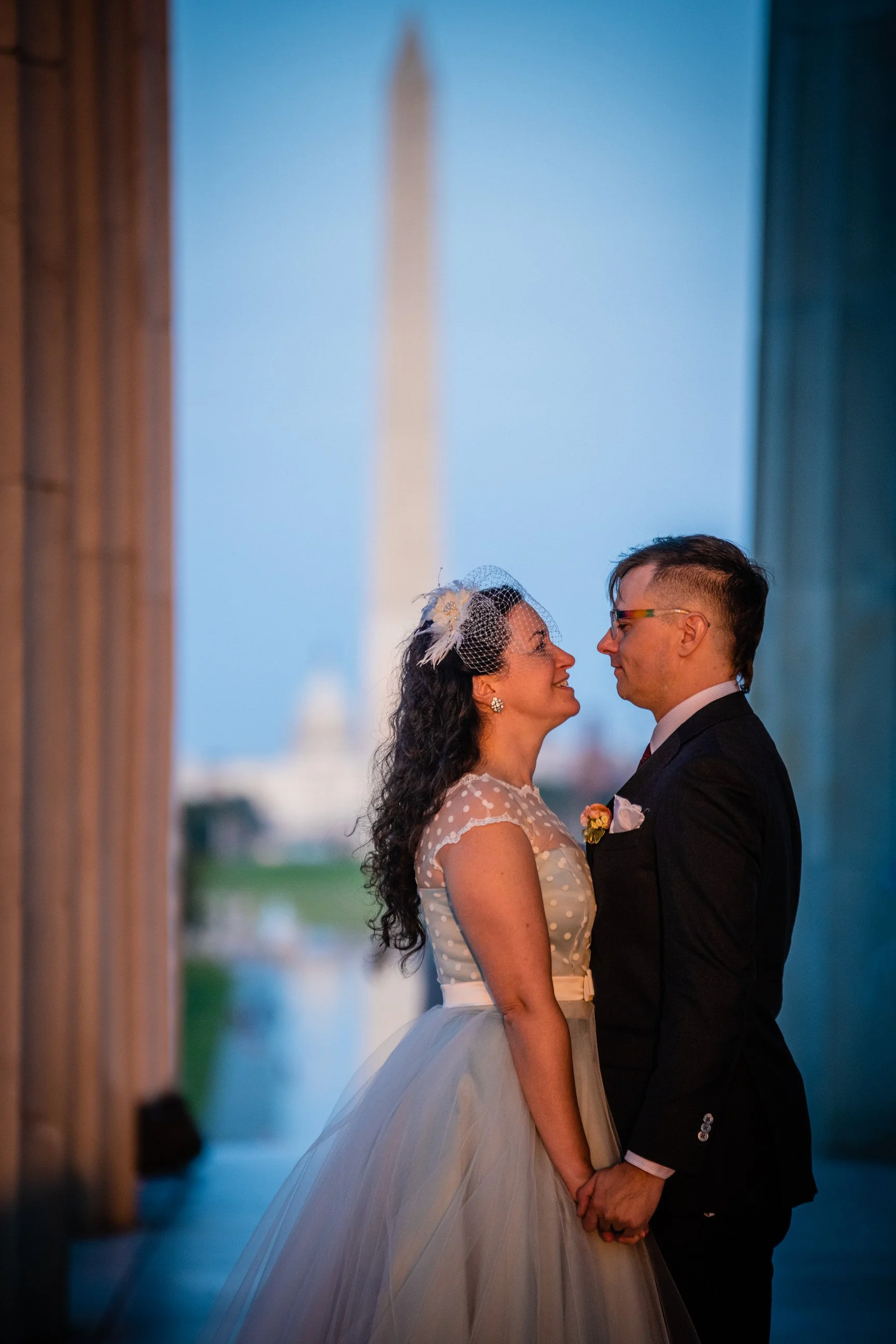 Lincoln Memorial Elopement- Washington DC Elopement Photographer- Love and Adventure Photography