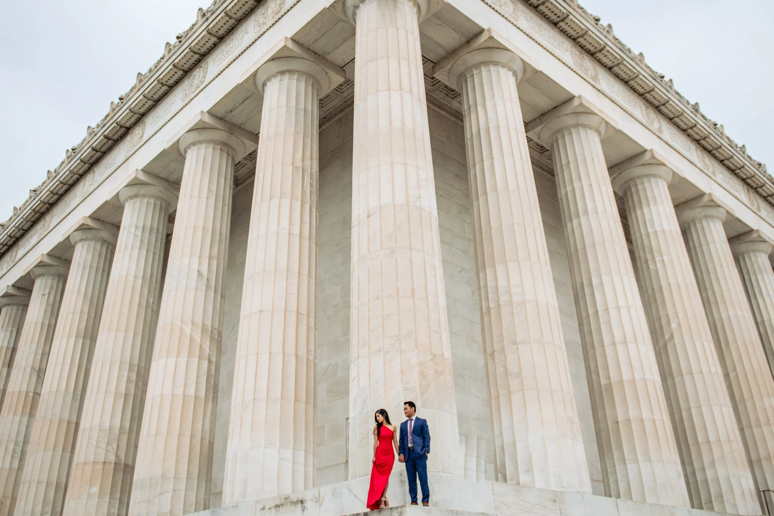 Lincoln Memorial Elopement- Washington DC Elopement Photographer- Love and Adventure Photography