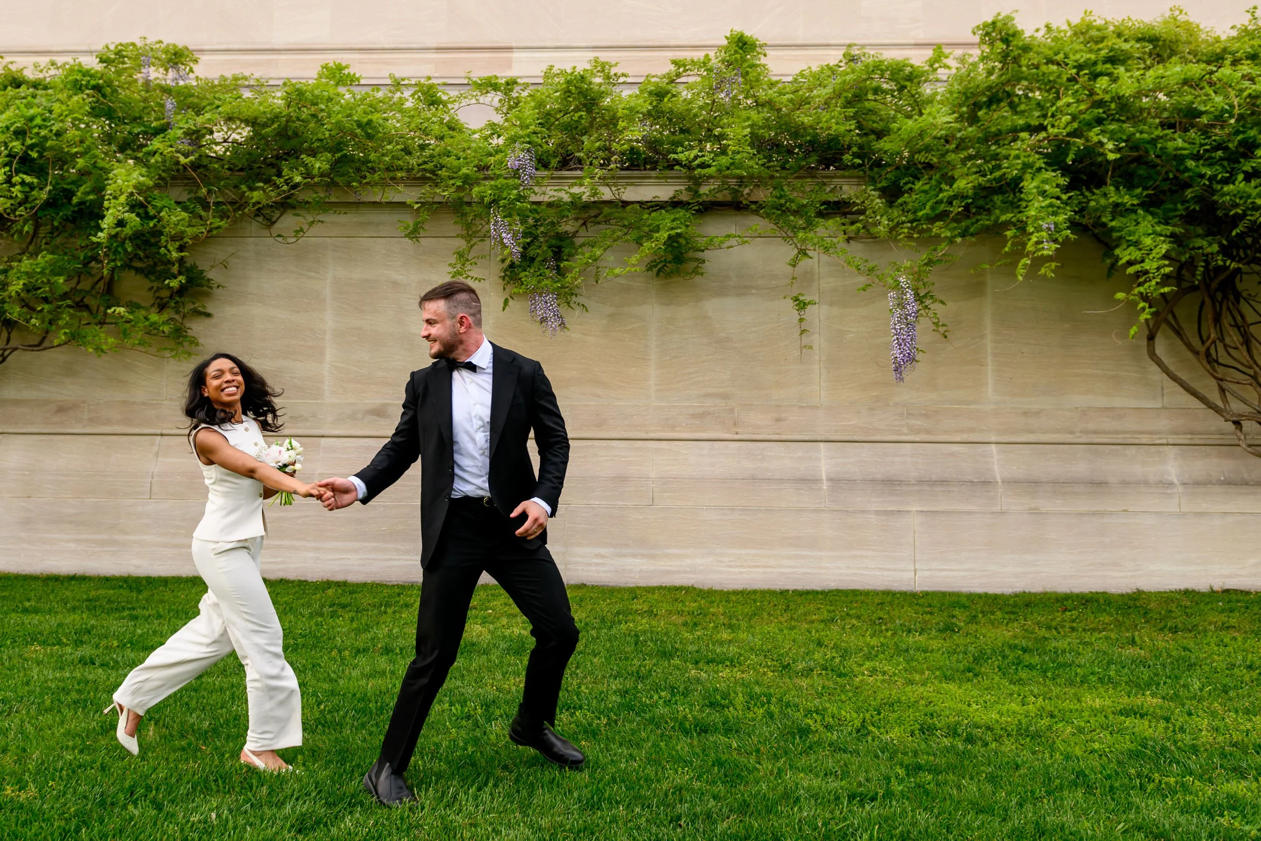 DC Museum Elopement - DC Elopement Photographer- Love and Adventure Photography