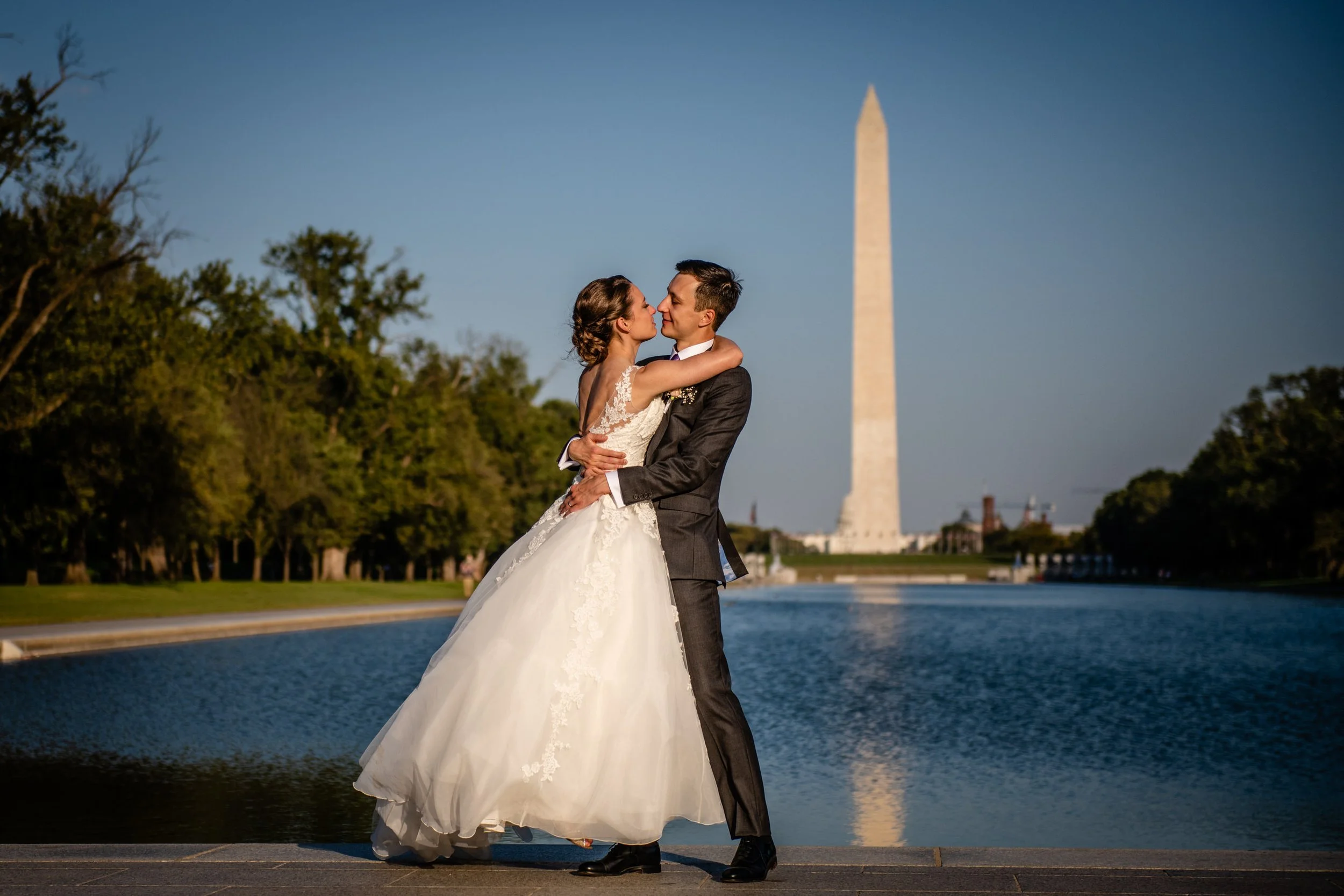 Lincoln Memorial Elopement- Washington DC Elopement Photographer- Love and Adventure Photography