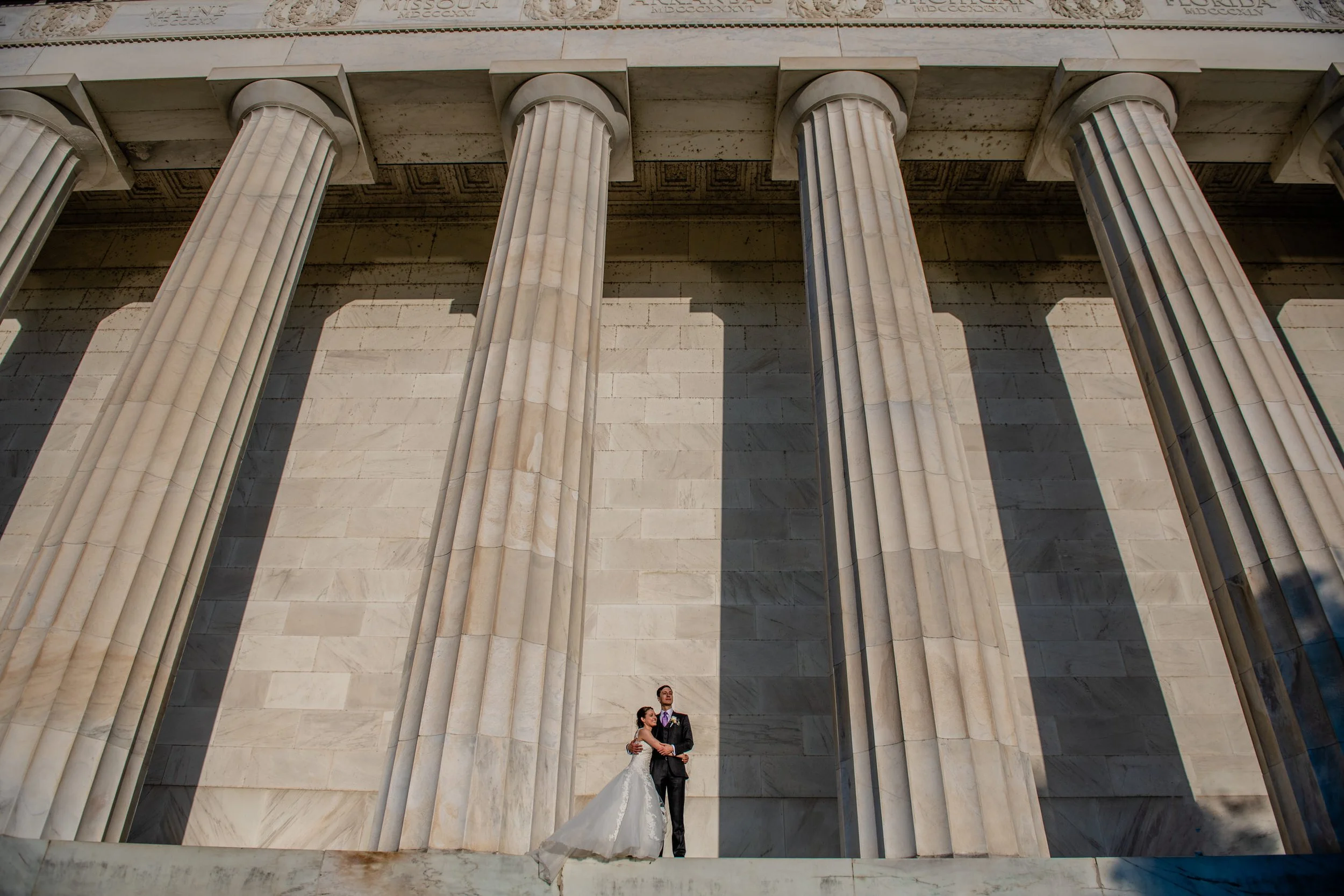 Lincoln Memorial Elopement- Washington DC Elopement Photographer- Love and Adventure Photography