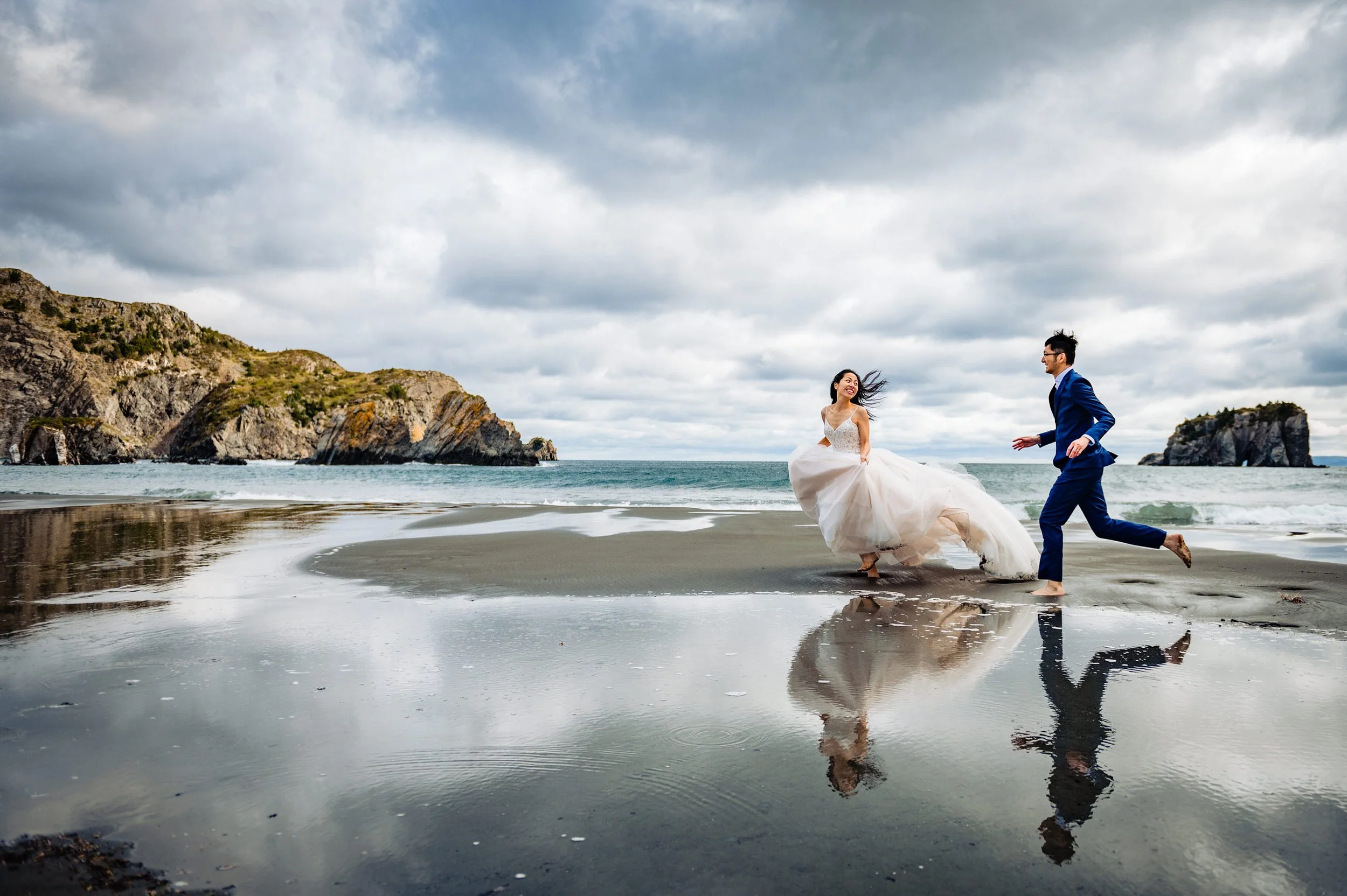 Chinese Wedding in Newfoundland Canada-Destination Wedding Photographer-Maryland Wedding Photography-Love and Adventure Photography
