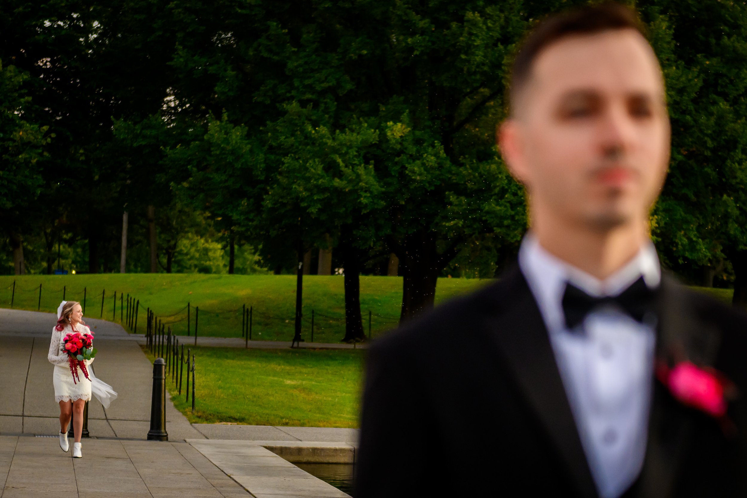 Lincoln Memorial Elopement- Washington DC Elopement Photographer- Love and Adventure Photography